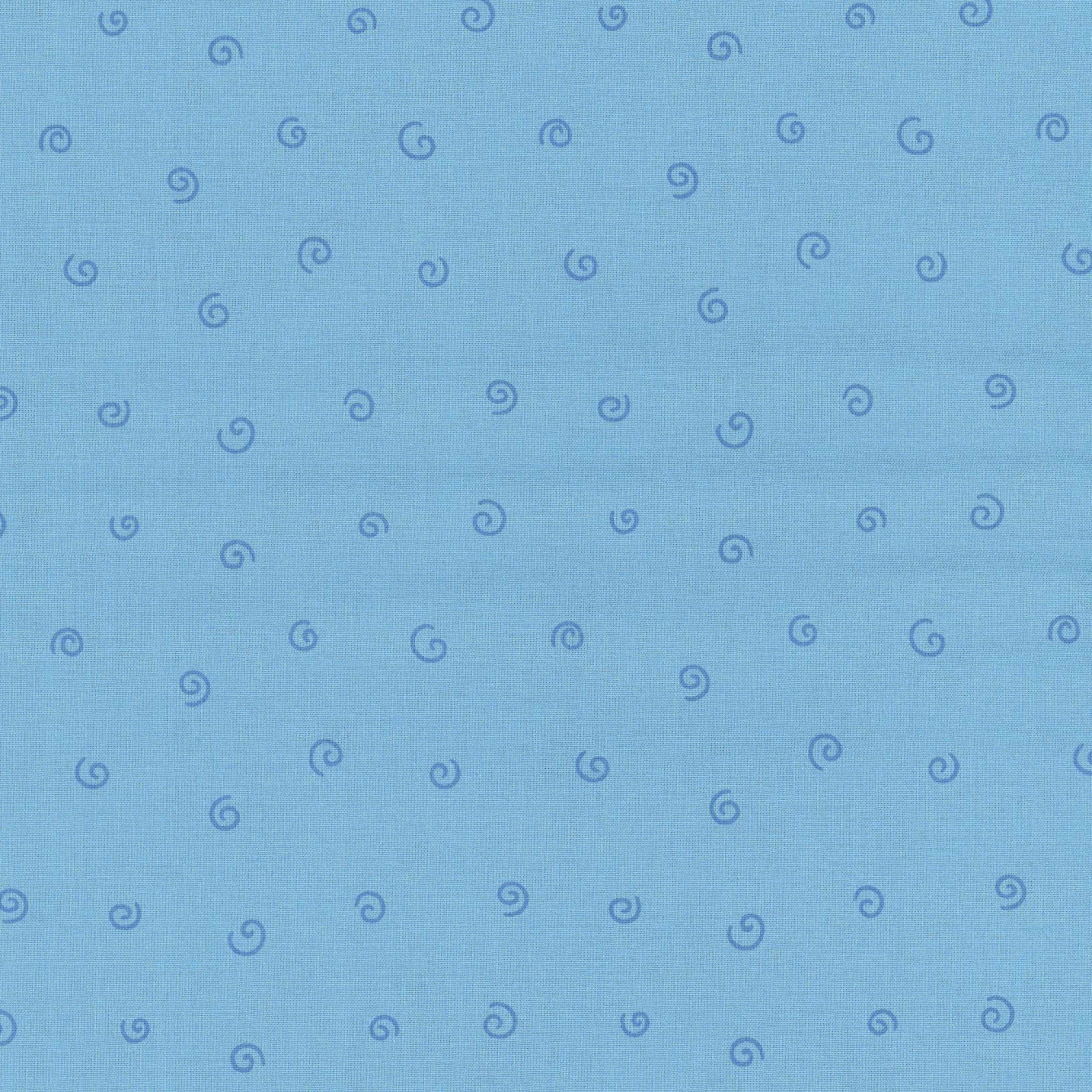 Druckstoff Junge Linie blau - ca. 150 cm, 100% Baumwolle